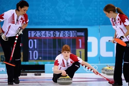 Canadenses são destaque no curling / Foto: 2014 Sochi Olympic Games 